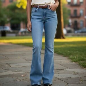 Abercrombie & Fitch Light Blue Flare Jeans